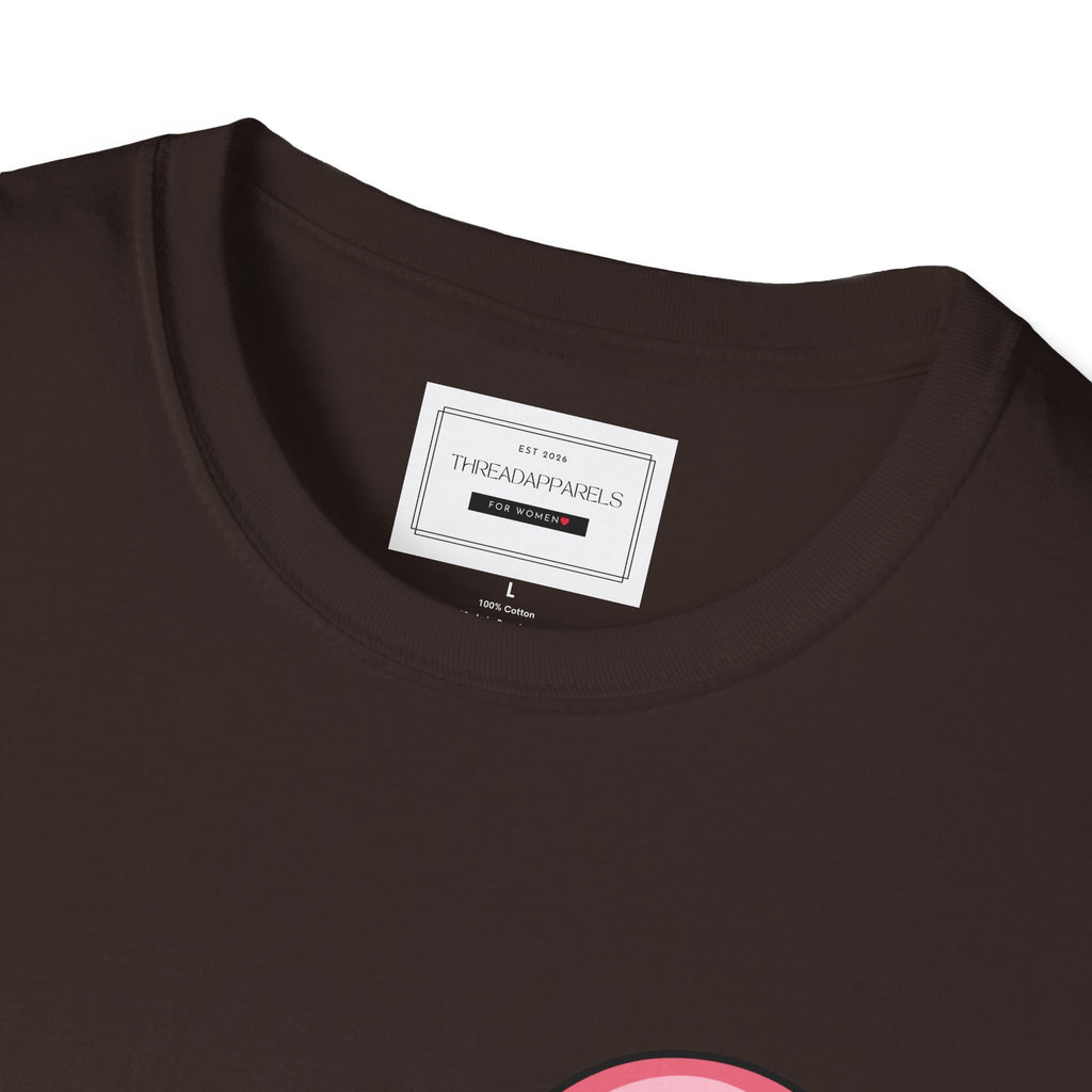 Pug on Flamingo Float T-Shirt — "Mind Whereya Cheekin Out" Cute  Graphic Tee