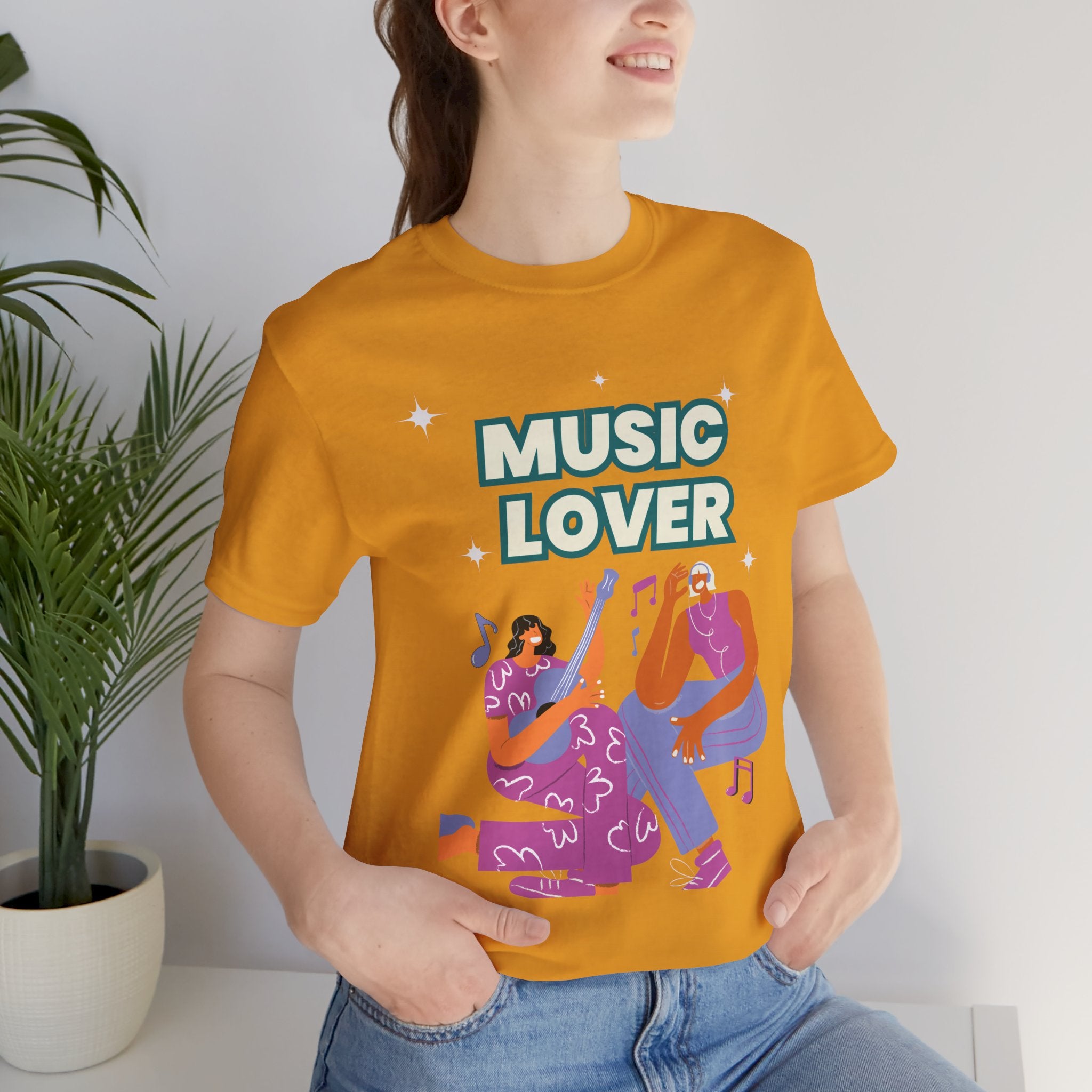 Music Lover T‑Shirt — Graphic Tee for Musicians & Concert Fans