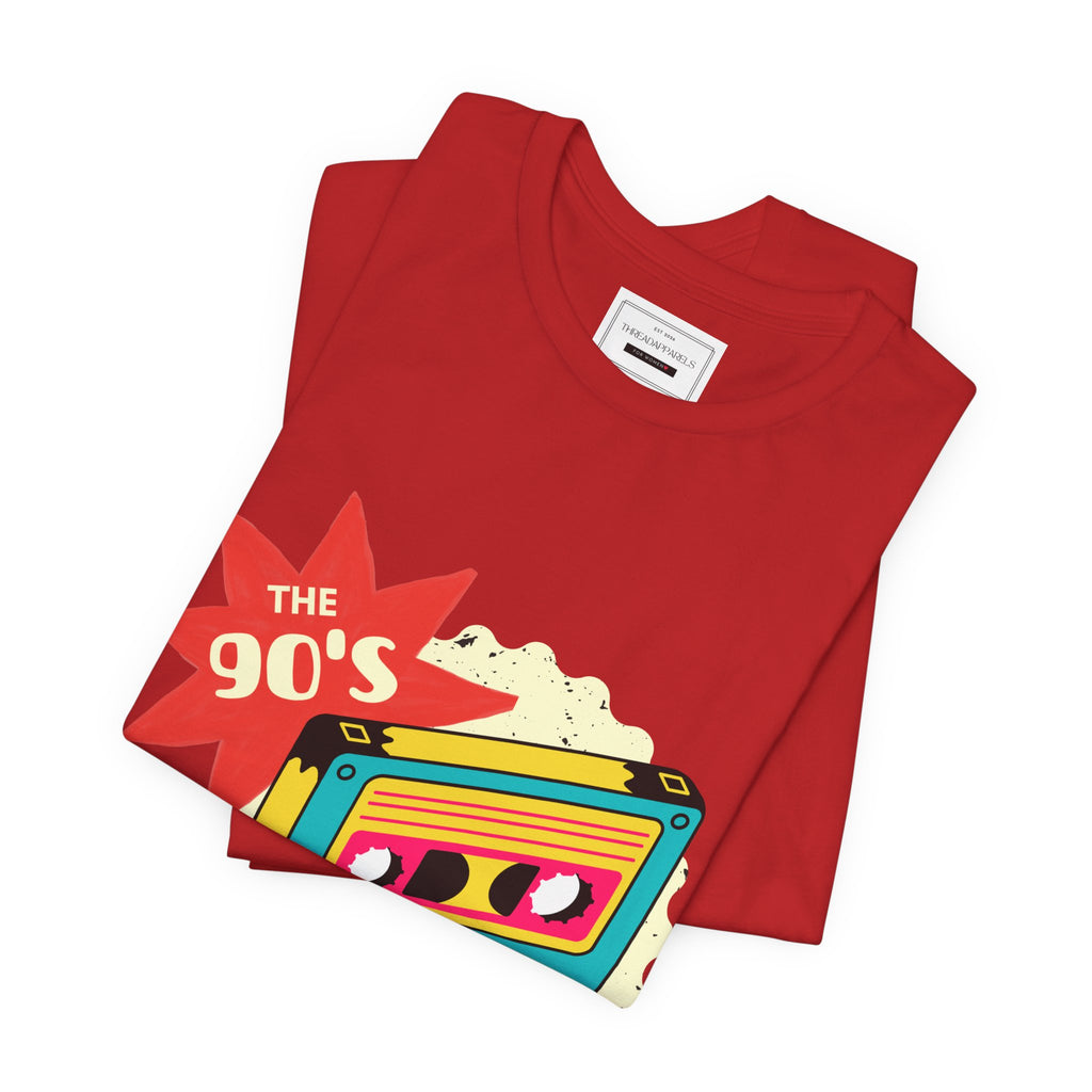 90s Cassette Tape Tee — Retro Vintage Mixtape T-Shirt