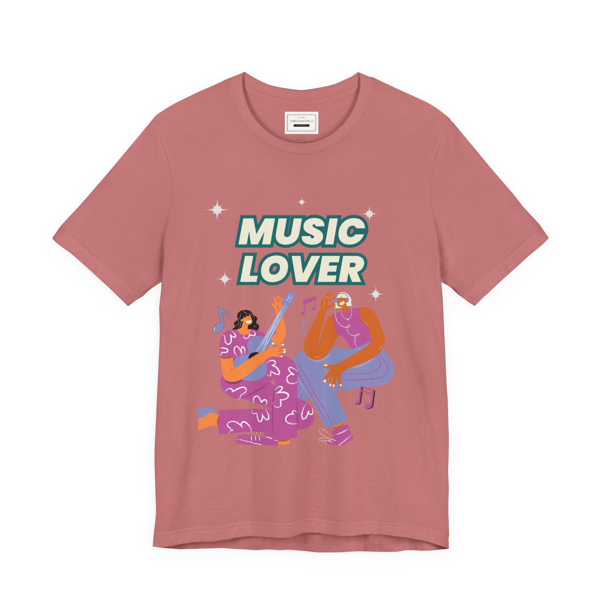 Music Lover T‑Shirt — Graphic Tee for Musicians & Concert Fans