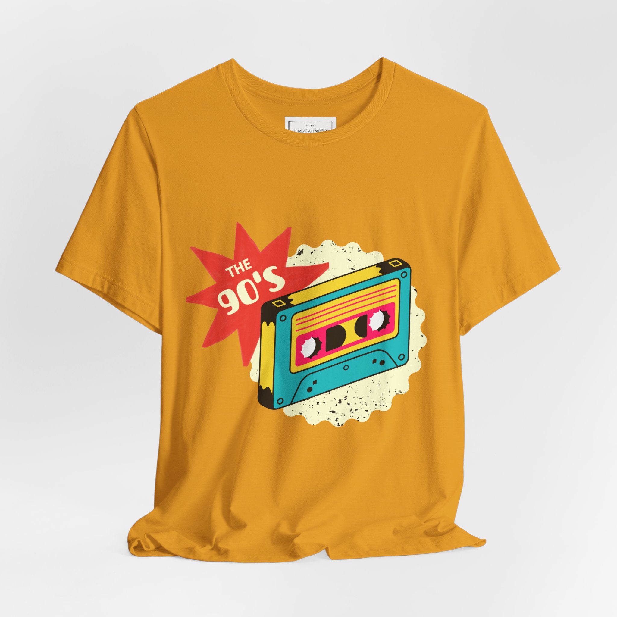 90s Cassette Tape Tee — Retro Vintage Mixtape T-Shirt