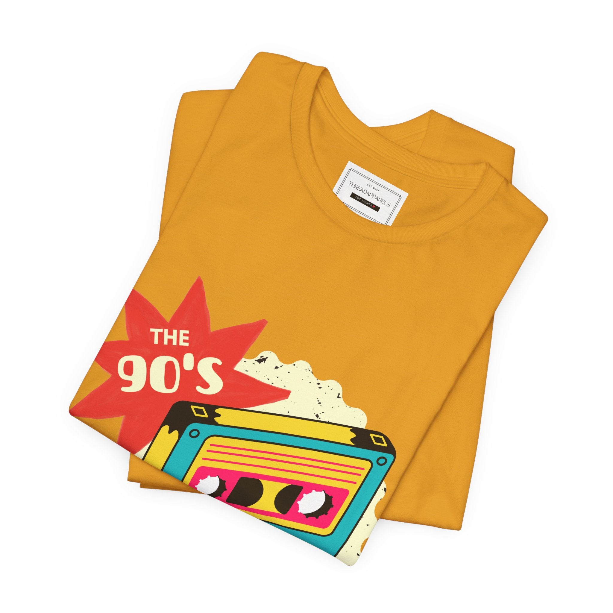 90s Cassette Tape Tee — Retro Vintage Mixtape T-Shirt