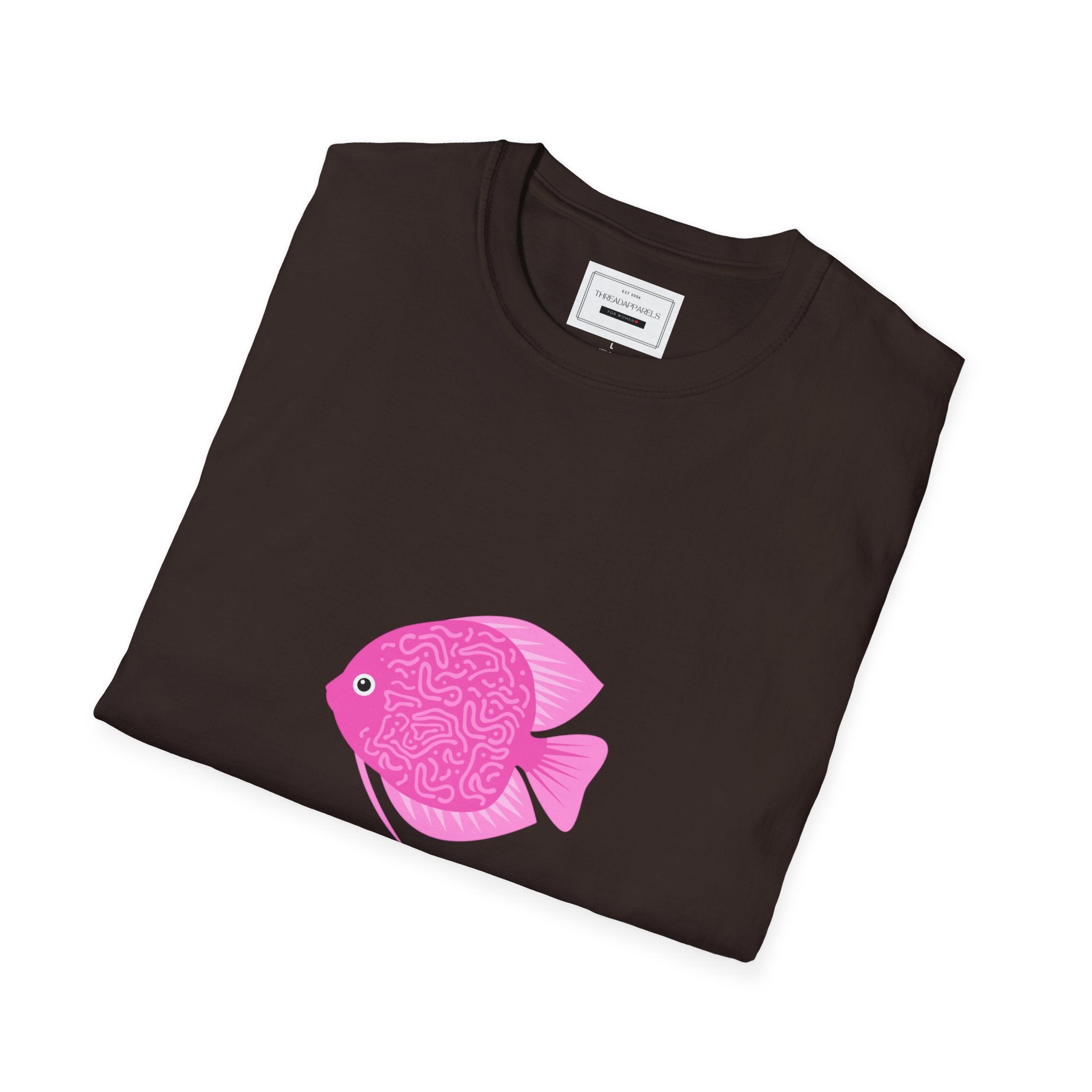 Catch Me If You Can Pink Fish T-Shirt