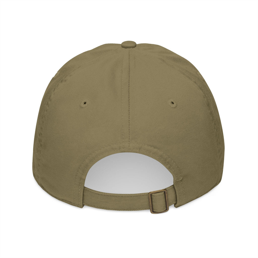 Queen Embroidered Baseball Cap — Floral Script Crown Organic Hat