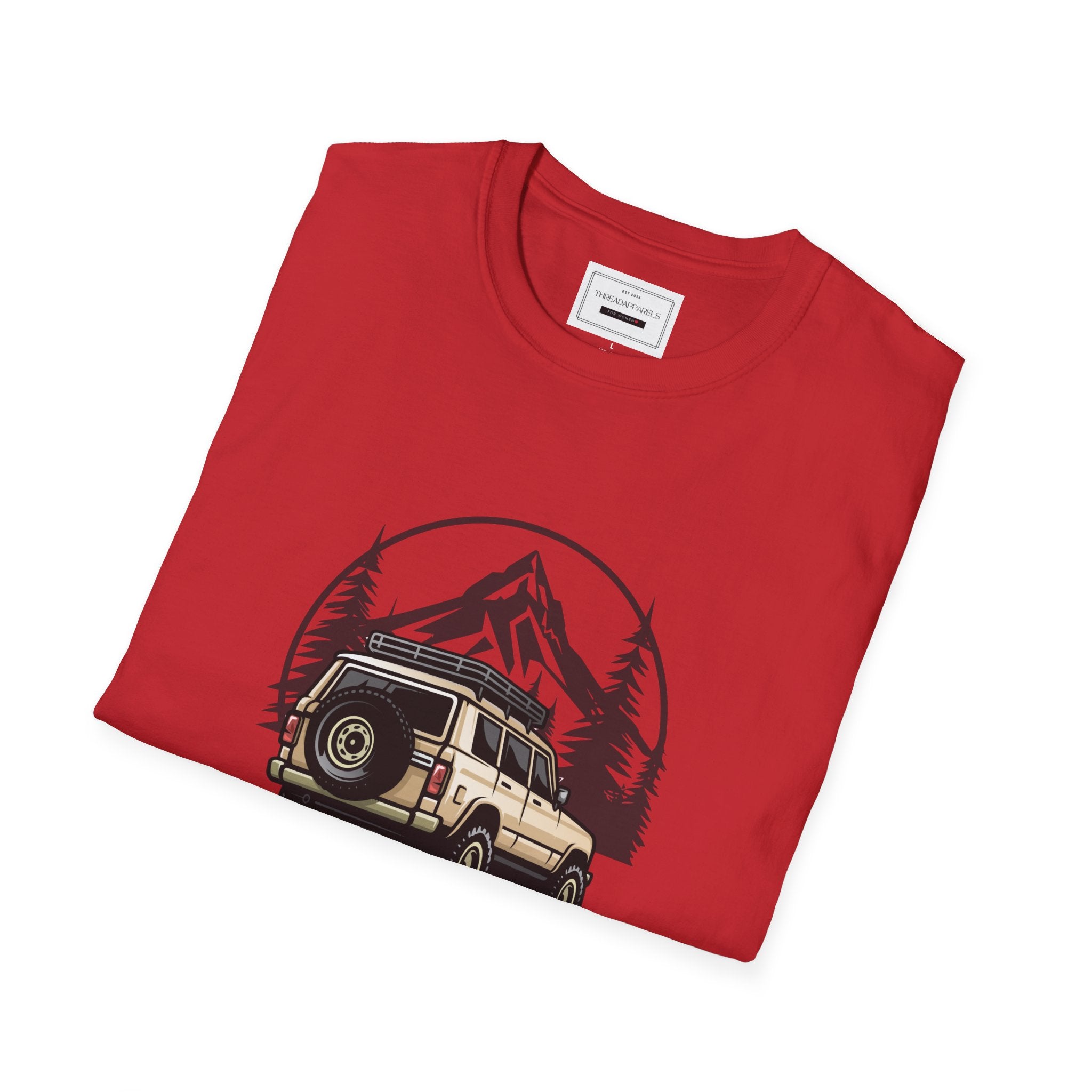 Camping Mode T-Shirt — Vintage Off-Road Camper Tee