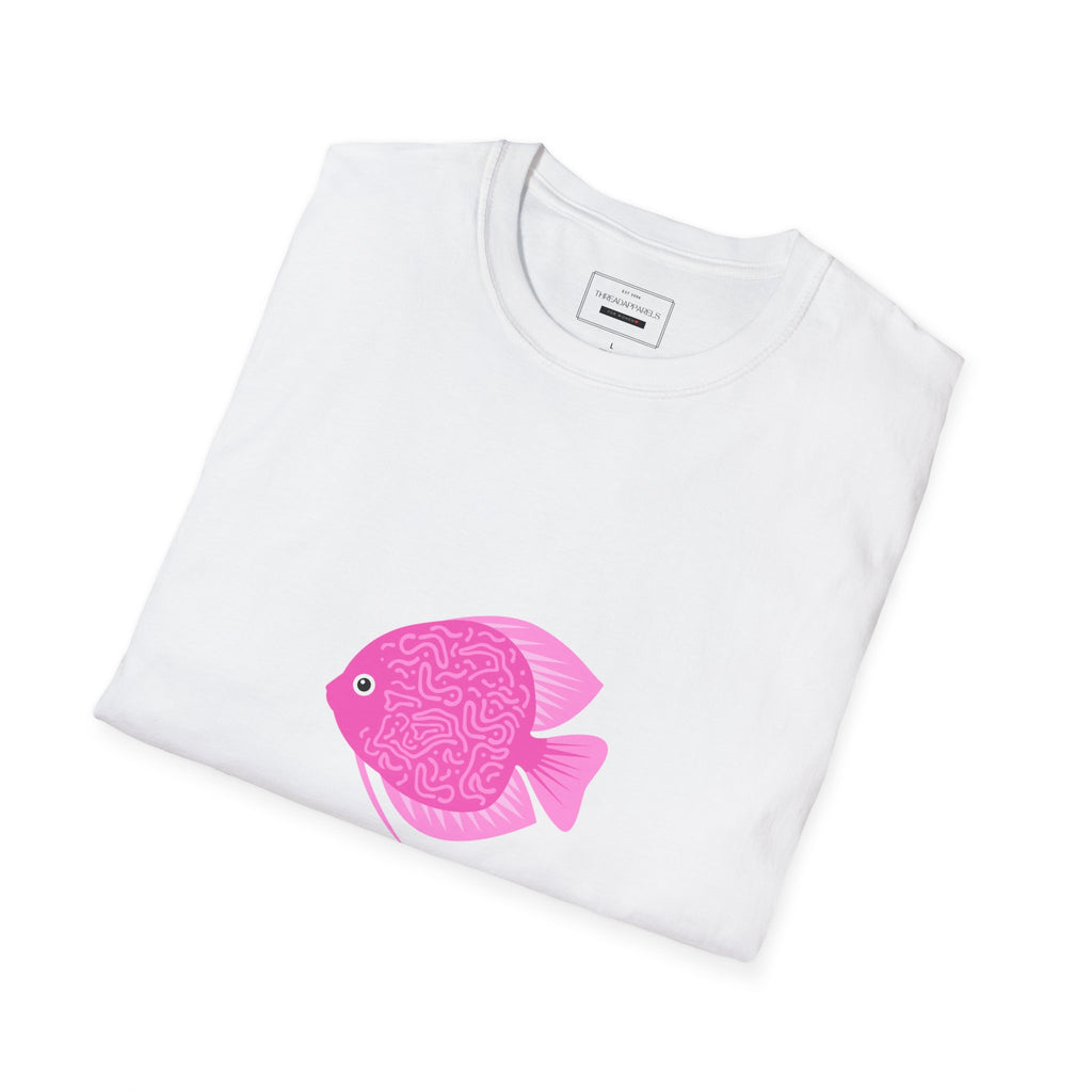 Catch Me If You Can Pink Fish T-Shirt