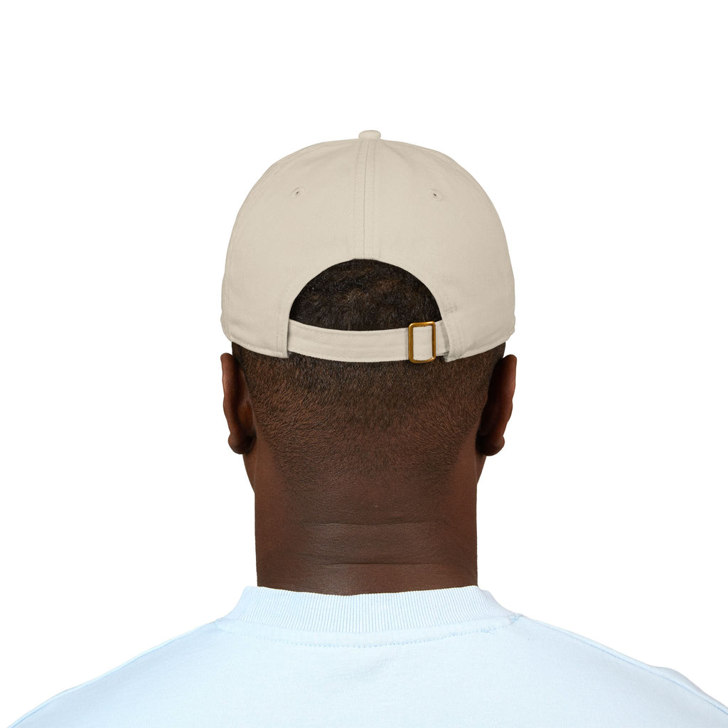Queen Embroidered Baseball Cap — Floral Script Crown Organic Hat