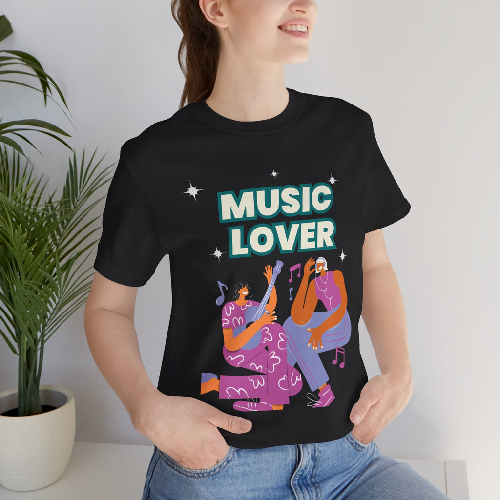 Music Lover T‑Shirt — Graphic Tee for Musicians & Concert Fans