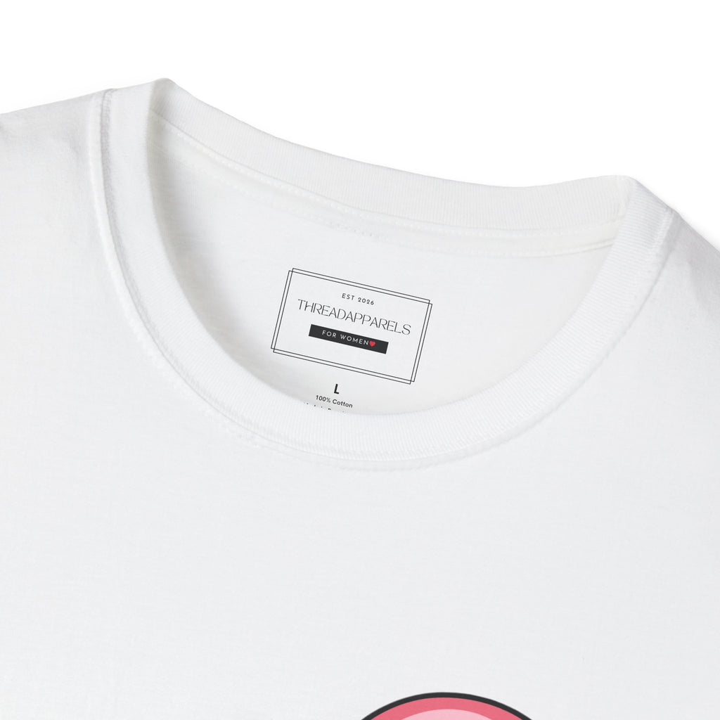 Pug on Flamingo Float T-Shirt — "Mind Whereya Cheekin Out" Cute  Graphic Tee