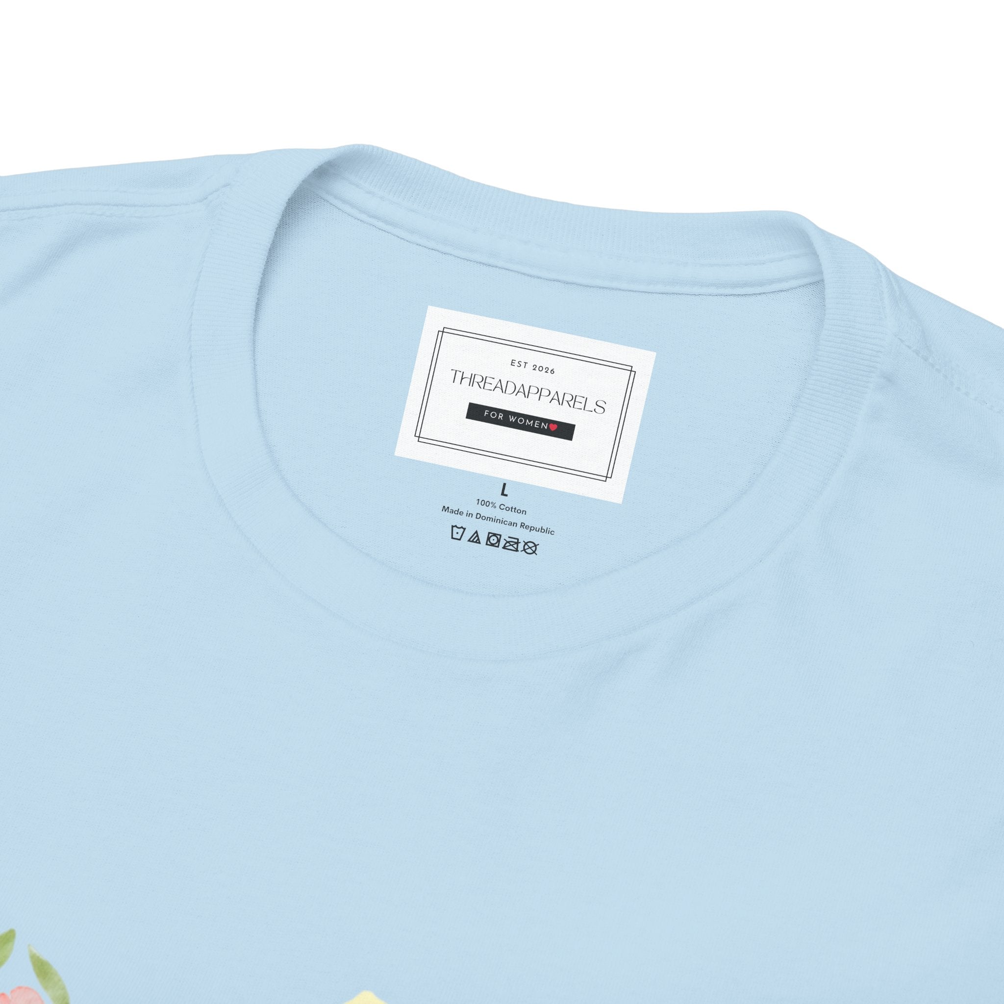 Bride Floral Tee — Gold Frame & Pink Rose Bachelorette Shirt