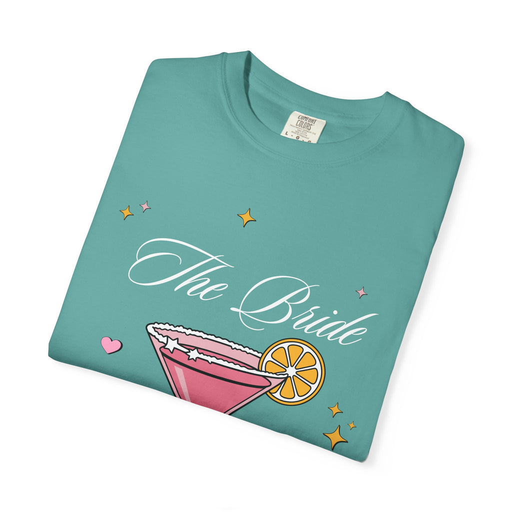Bride T-Shirt — Pink Cocktail Bachelorette Tee