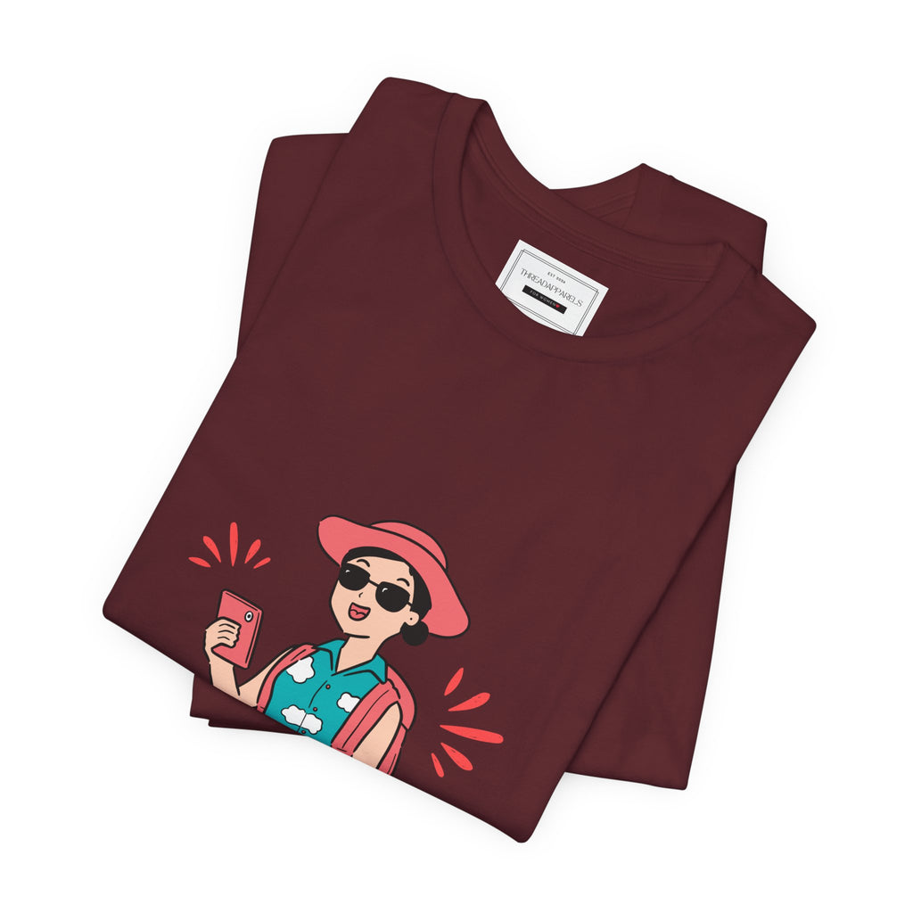Travel Lover T‑Shirt — "To Travel Is To Live" Graphic Tee