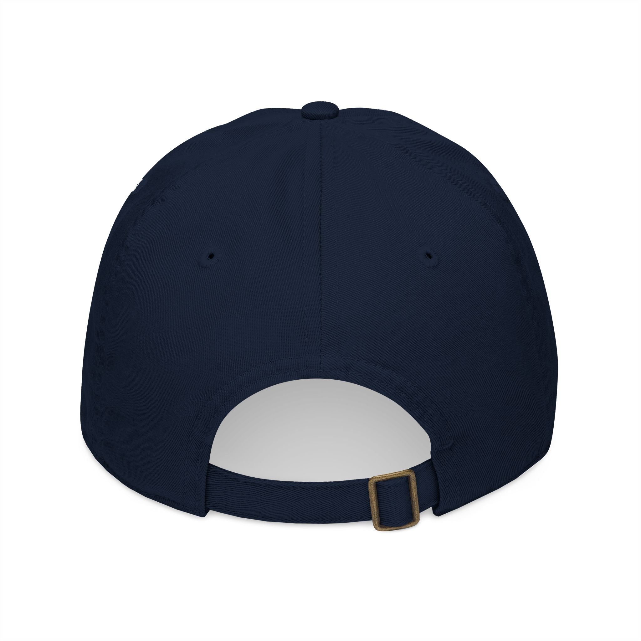 Queen Embroidered Baseball Cap — Floral Script Crown Organic Hat