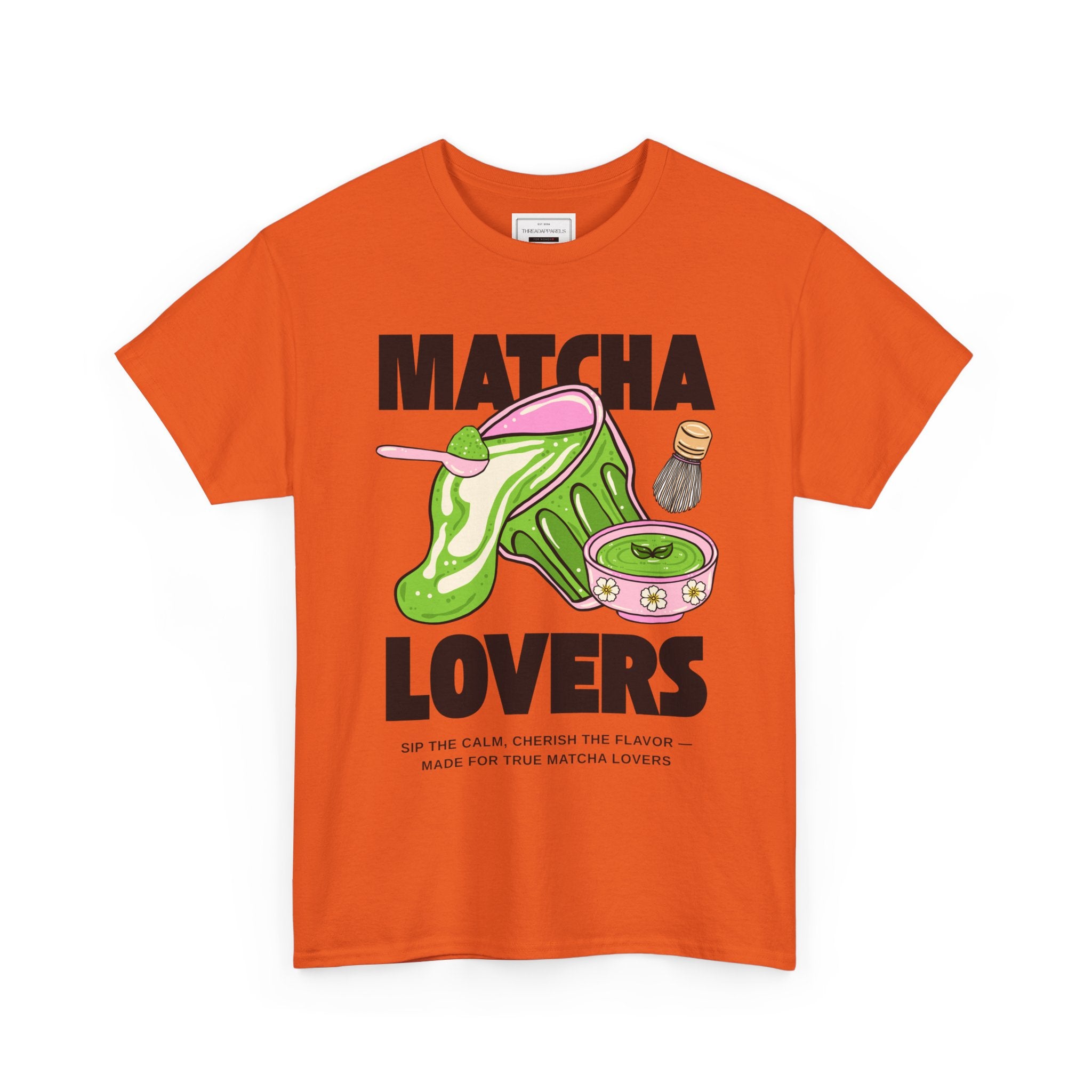 Matcha Lovers T-Shirt — Cute Matcha Tea Graphic Tee for Tea Enthusiasts