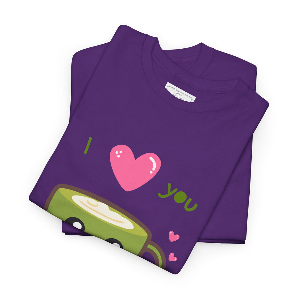 Matcha Love T-Shirt – "I  you so matcha!" Cute Kawaii Tea Tee, Valentine’s Day Gift