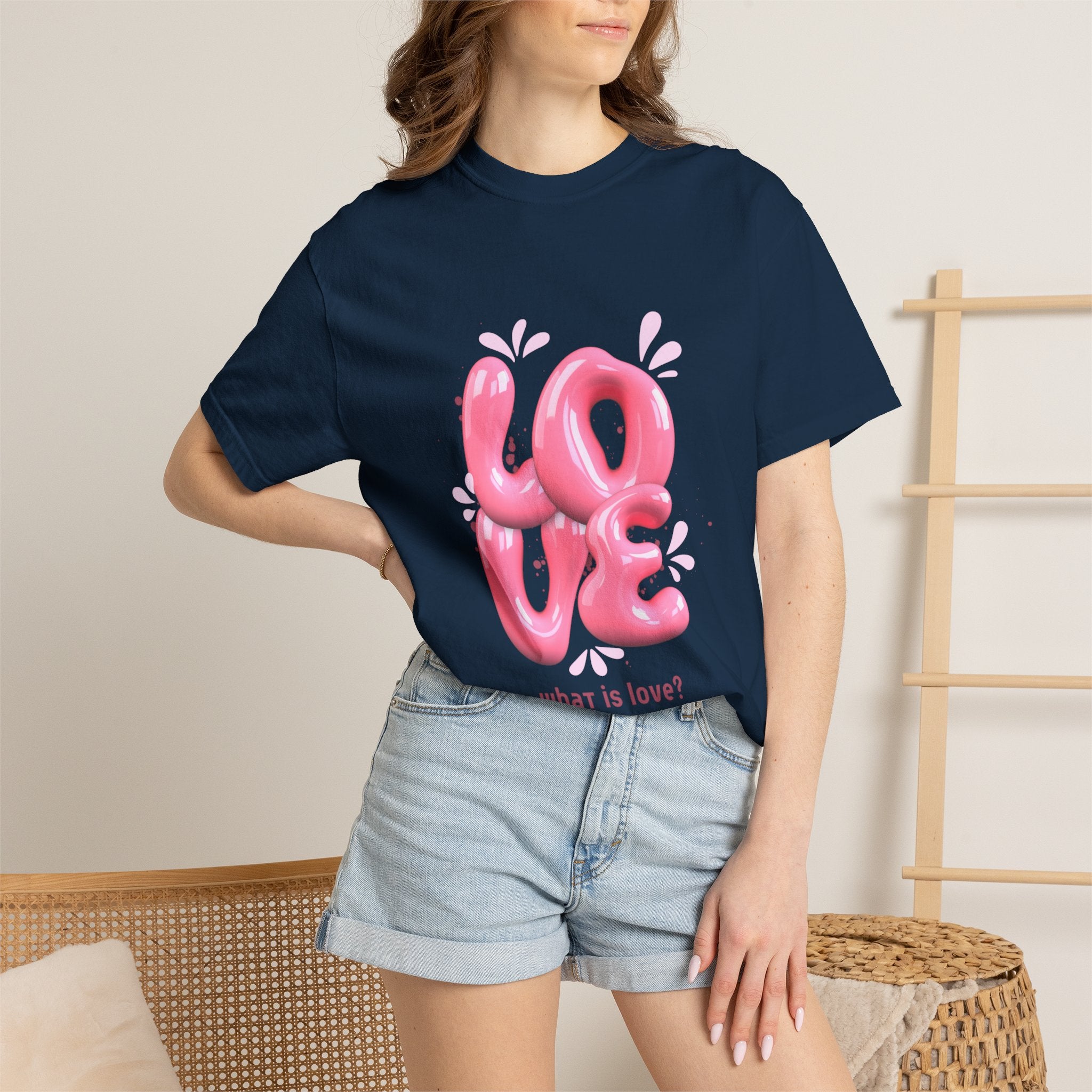 Love Balloon — “what is love?” - Graphic T-Shirt