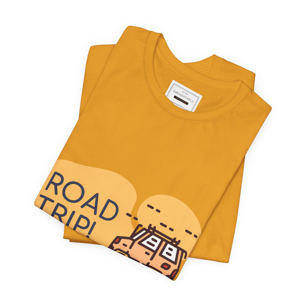 Road Trip T-Shirt — Vintage Camper Van Graphic Tee