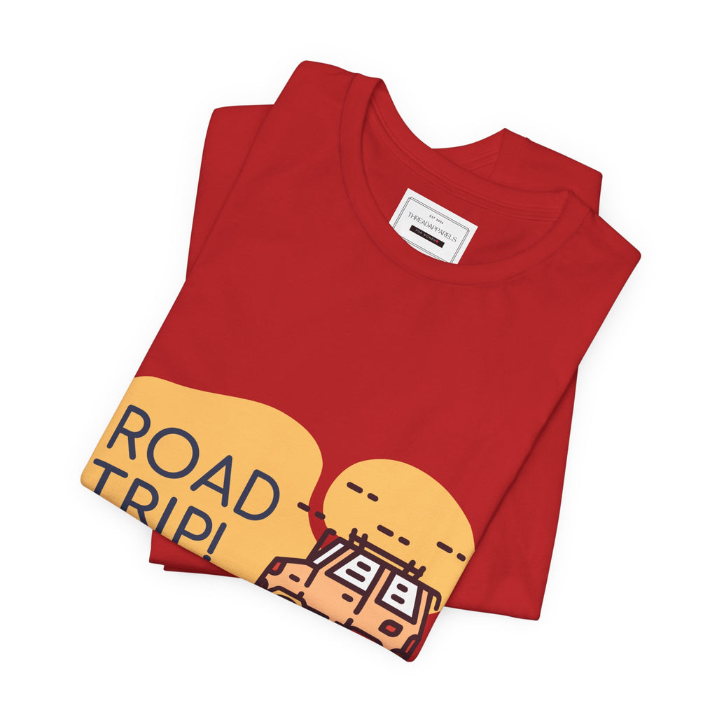 Road Trip T-Shirt — Vintage Camper Van Graphic Tee