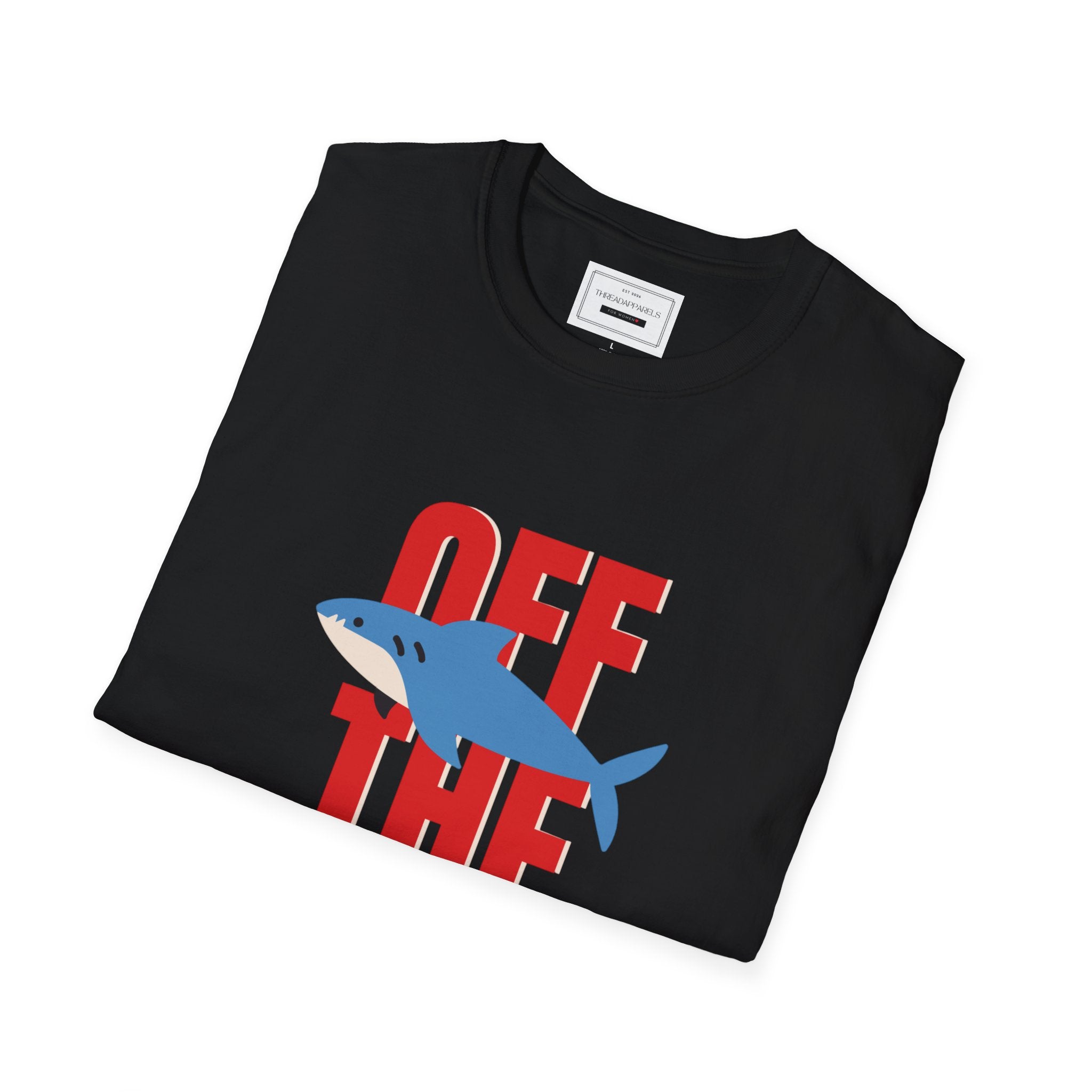 Off The Hook Shark T-Shirt — Funny Fishing Graphic Tee