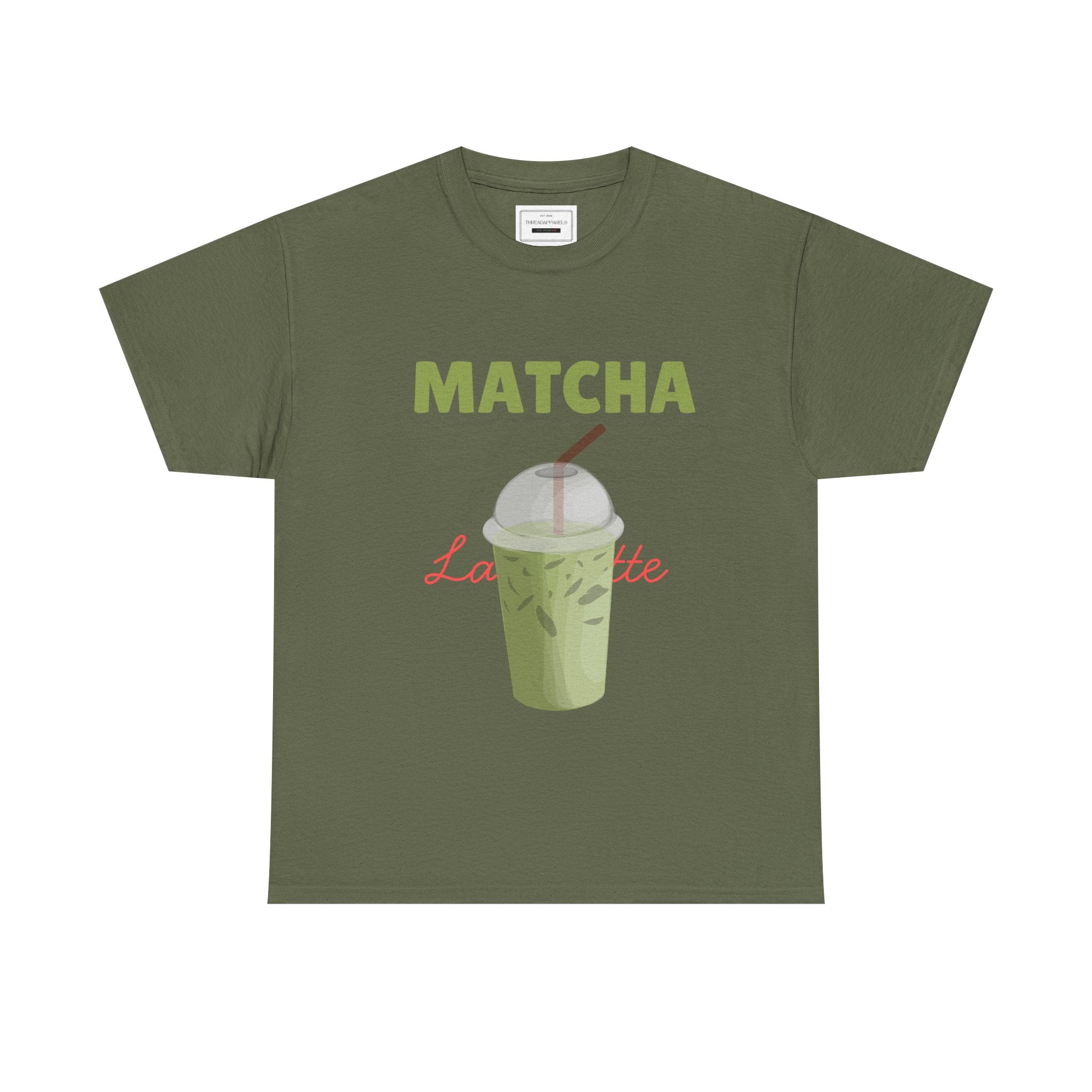Matcha Latte T‑Shirt — Iced Matcha Graphic Tee