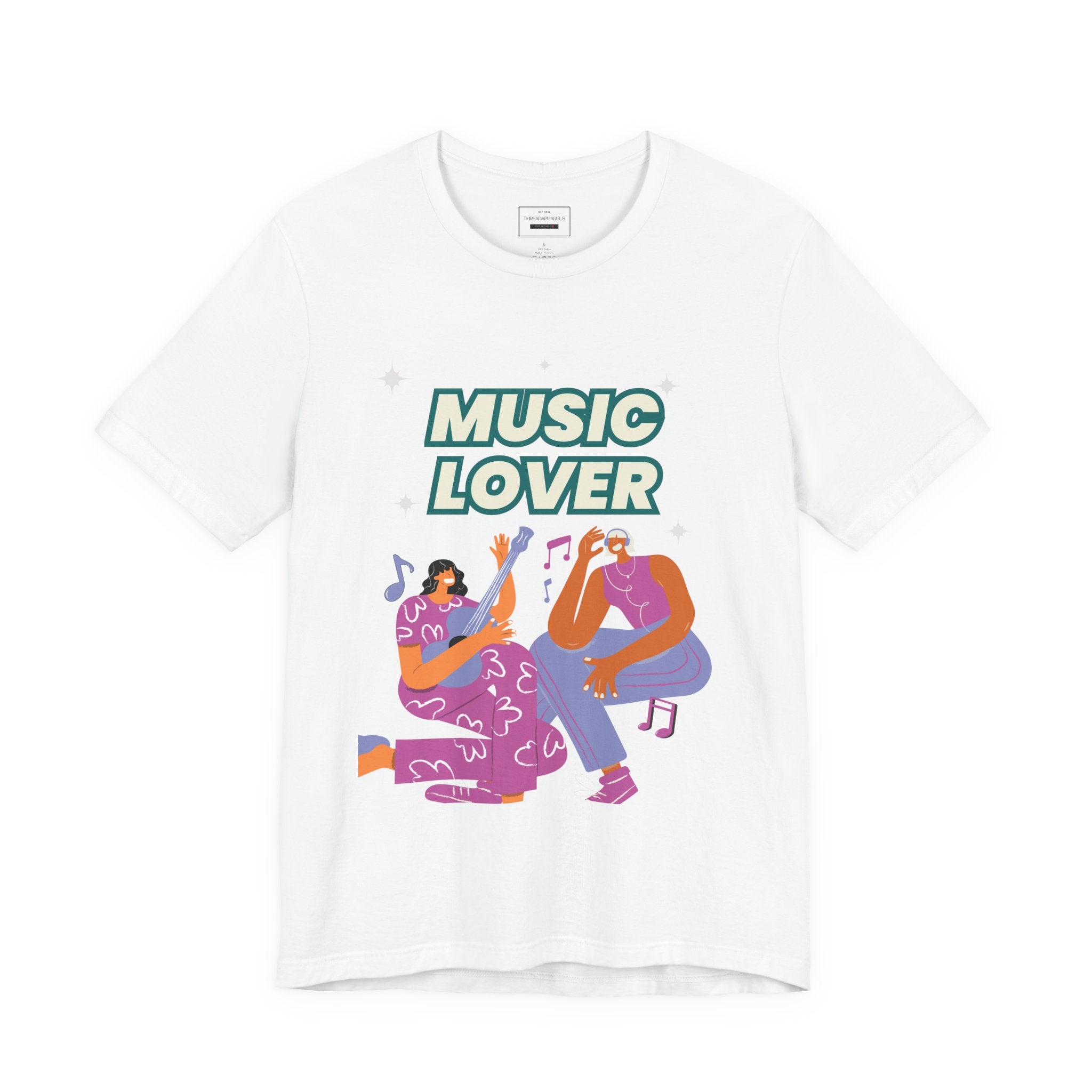 Music Lover T‑Shirt — Graphic Tee for Musicians & Concert Fans