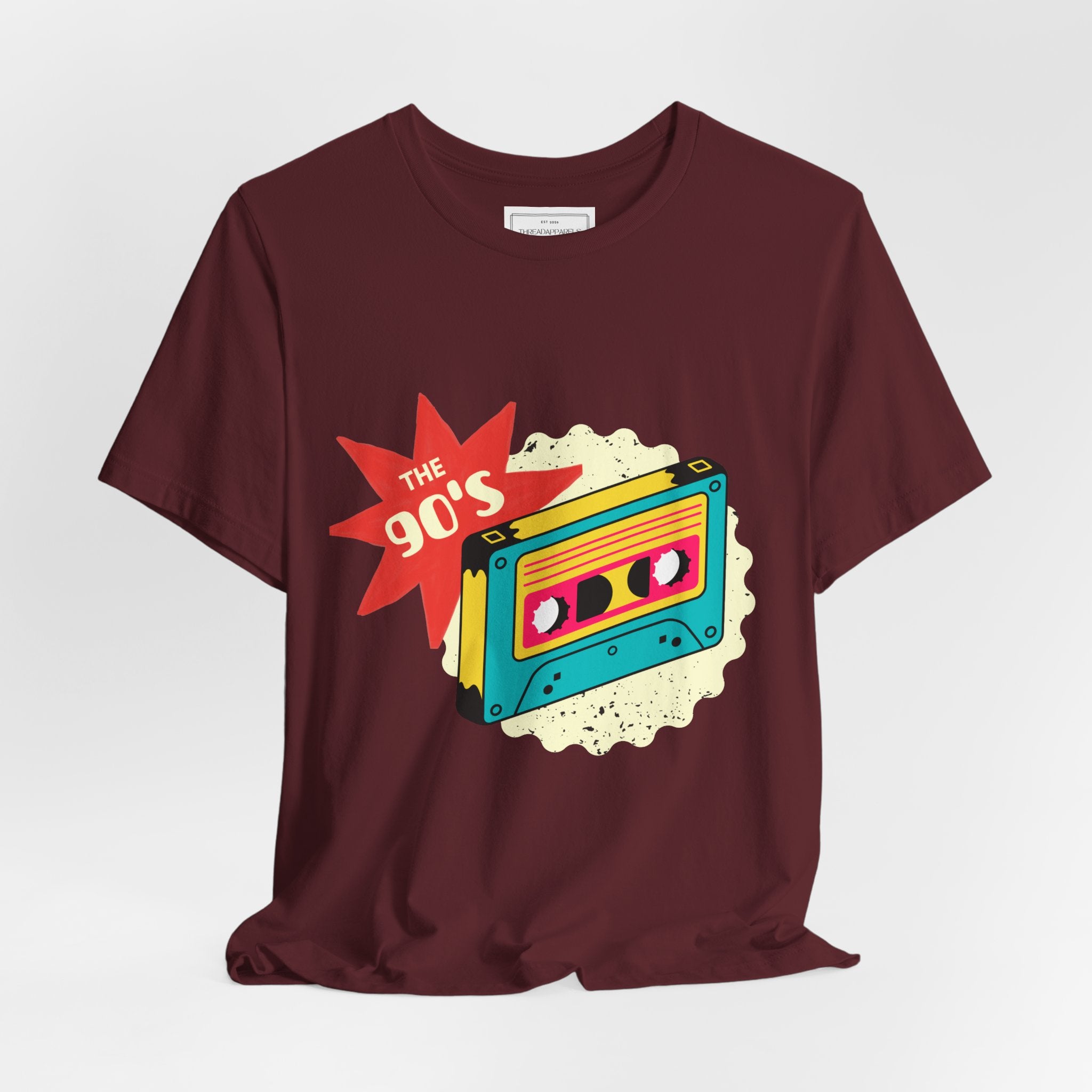90s Cassette Tape Tee — Retro Vintage Mixtape T-Shirt