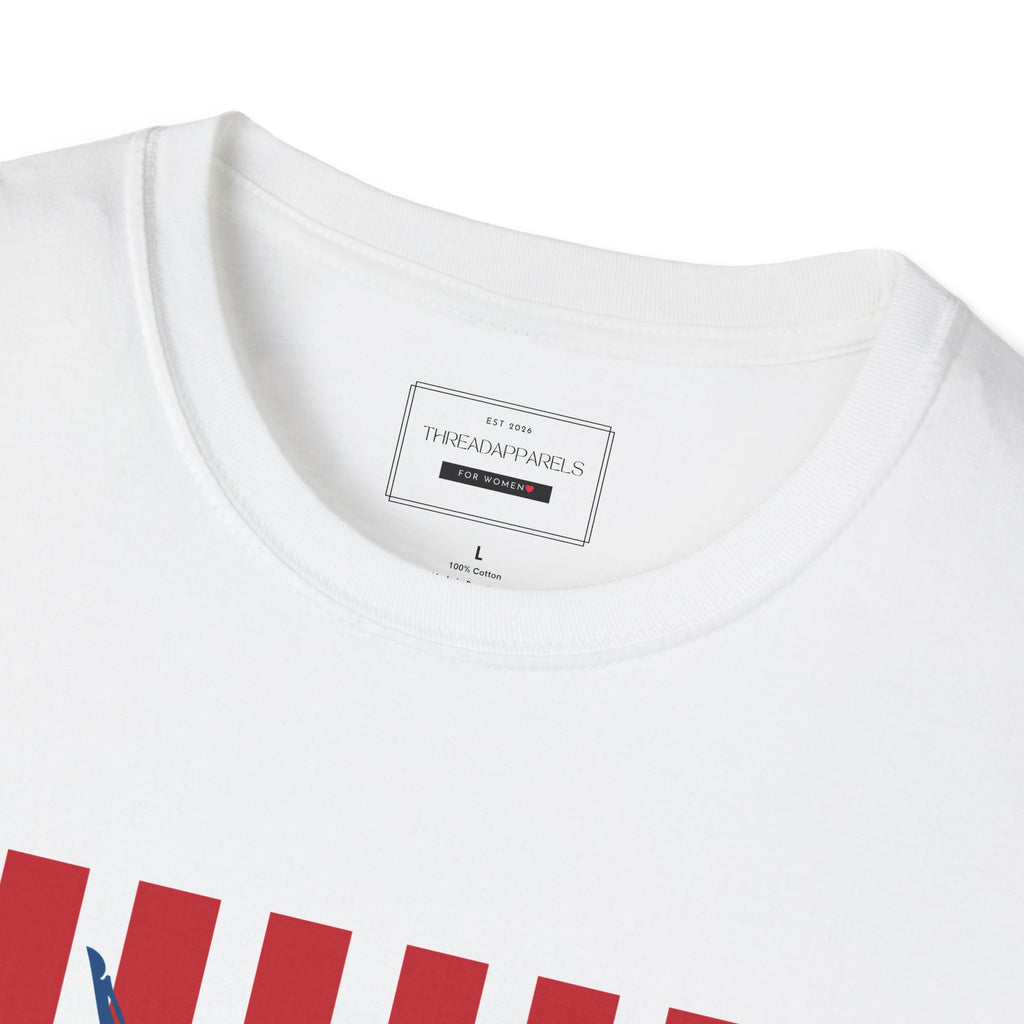 Liberty Statue Tee — Retro American Flag Stars Graphic T-Shirt