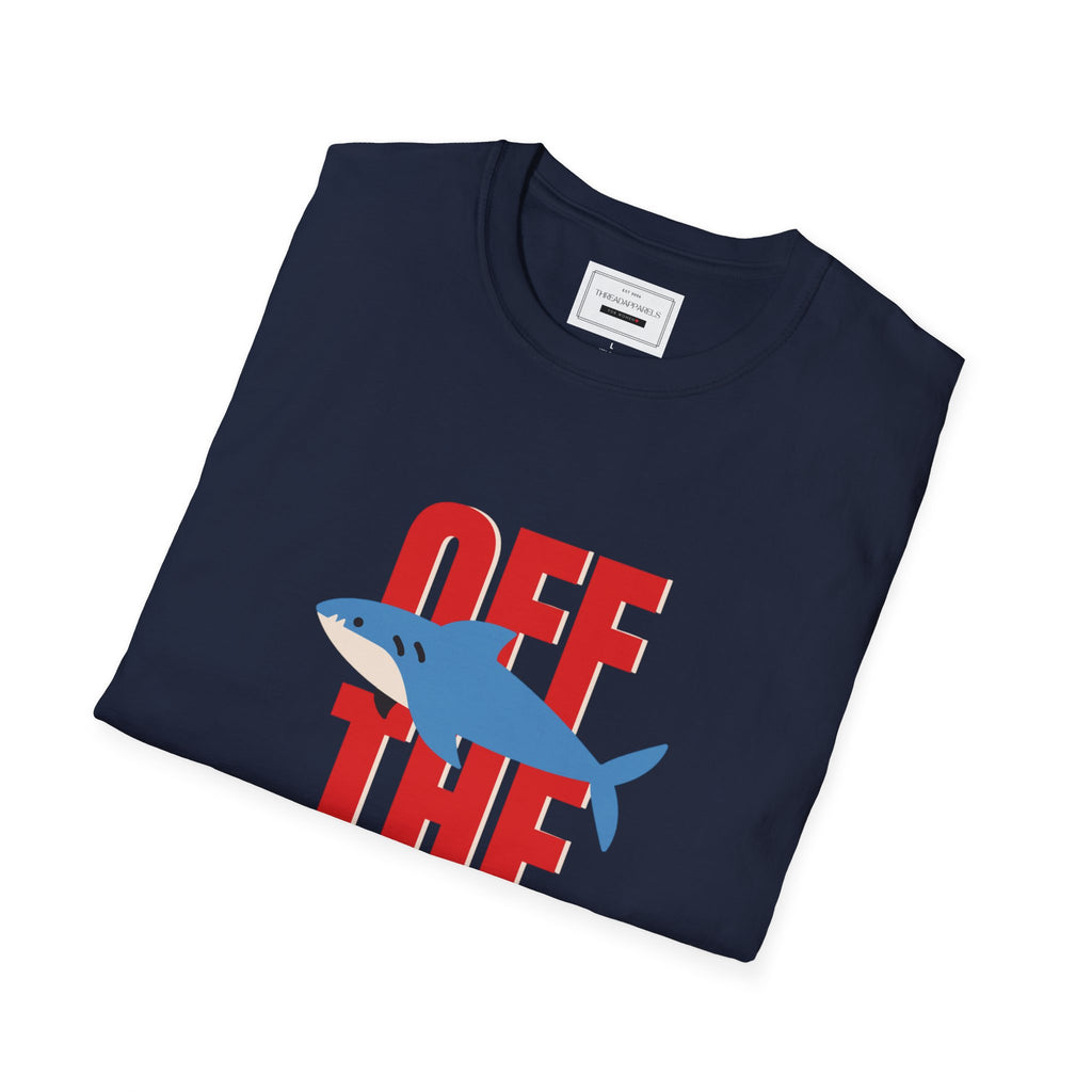 Off The Hook Shark T-Shirt — Funny Fishing Graphic Tee