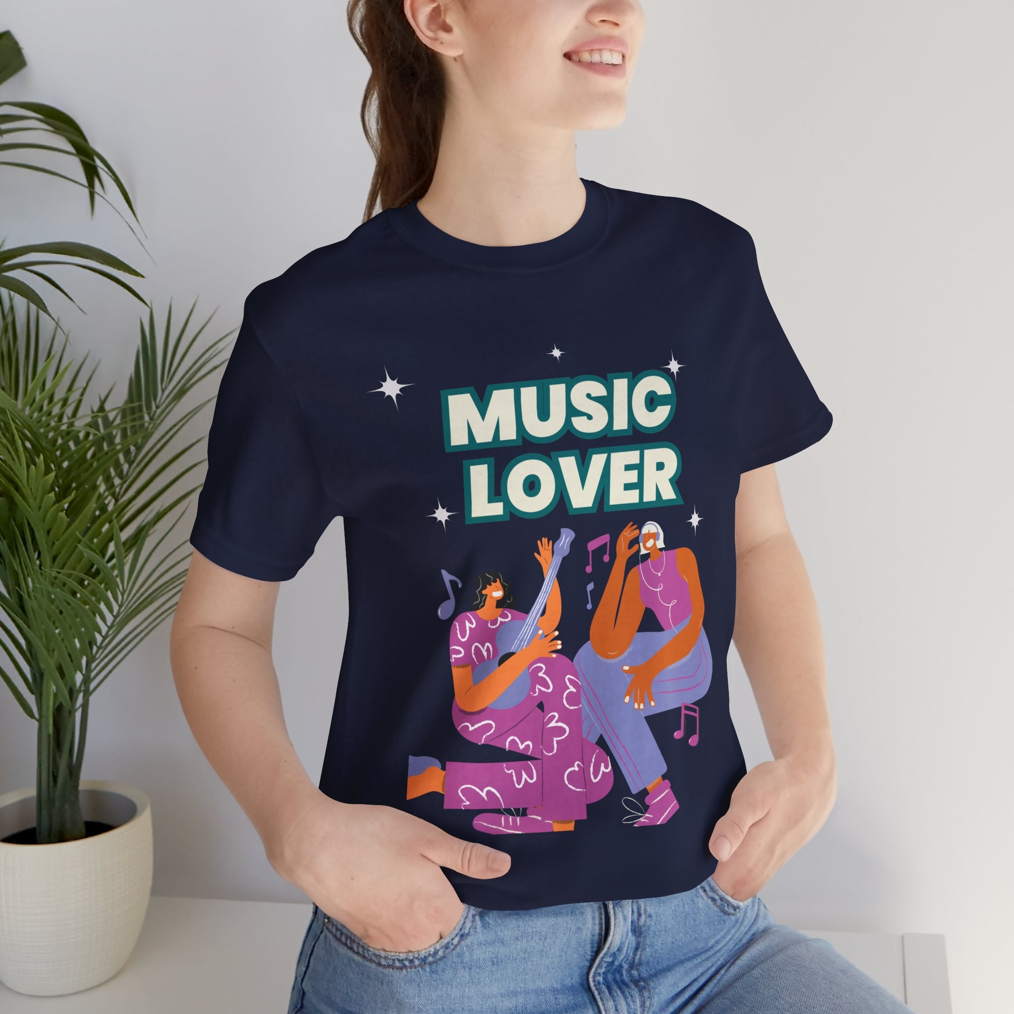 Music Lover T‑Shirt — Graphic Tee for Musicians & Concert Fans