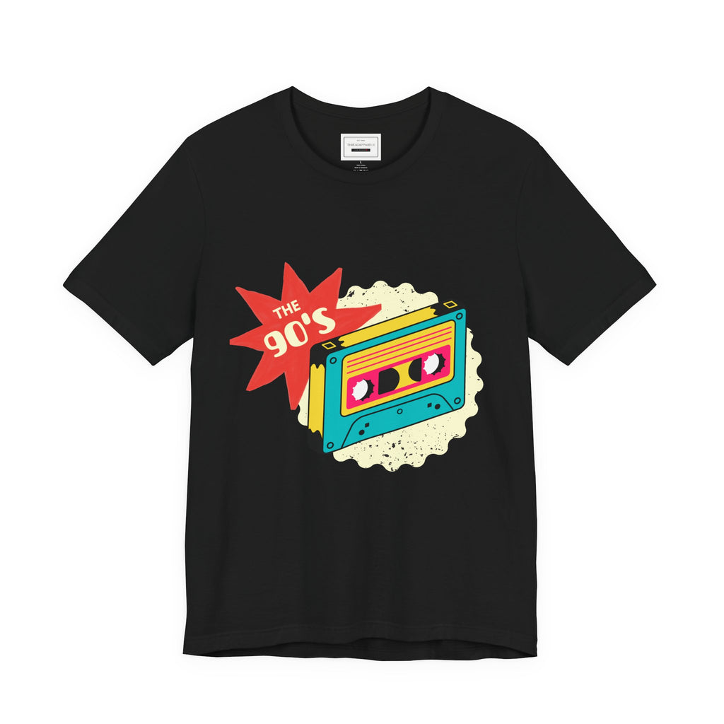 90s Cassette Tape Tee — Retro Vintage Mixtape T-Shirt