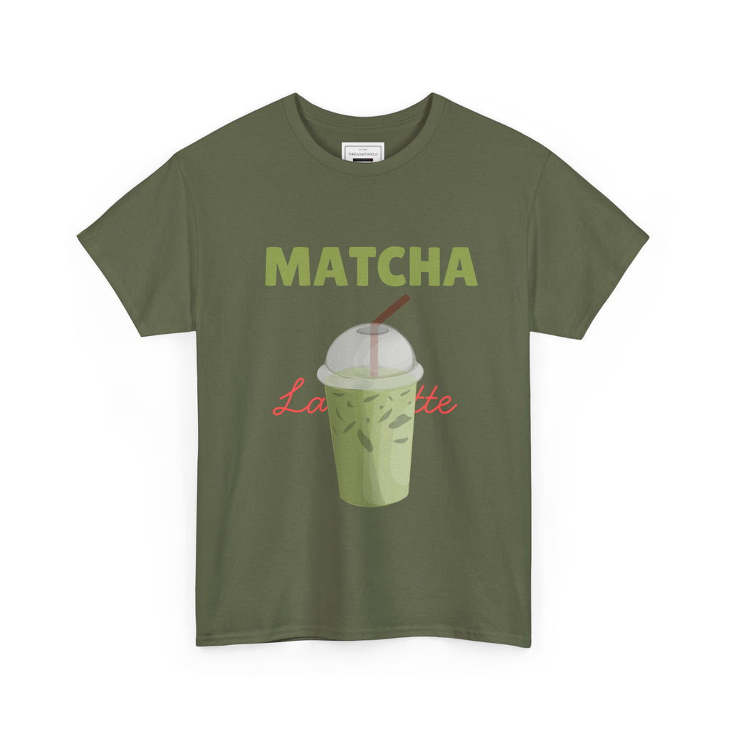 Matcha Latte T‑Shirt — Iced Matcha Graphic Tee