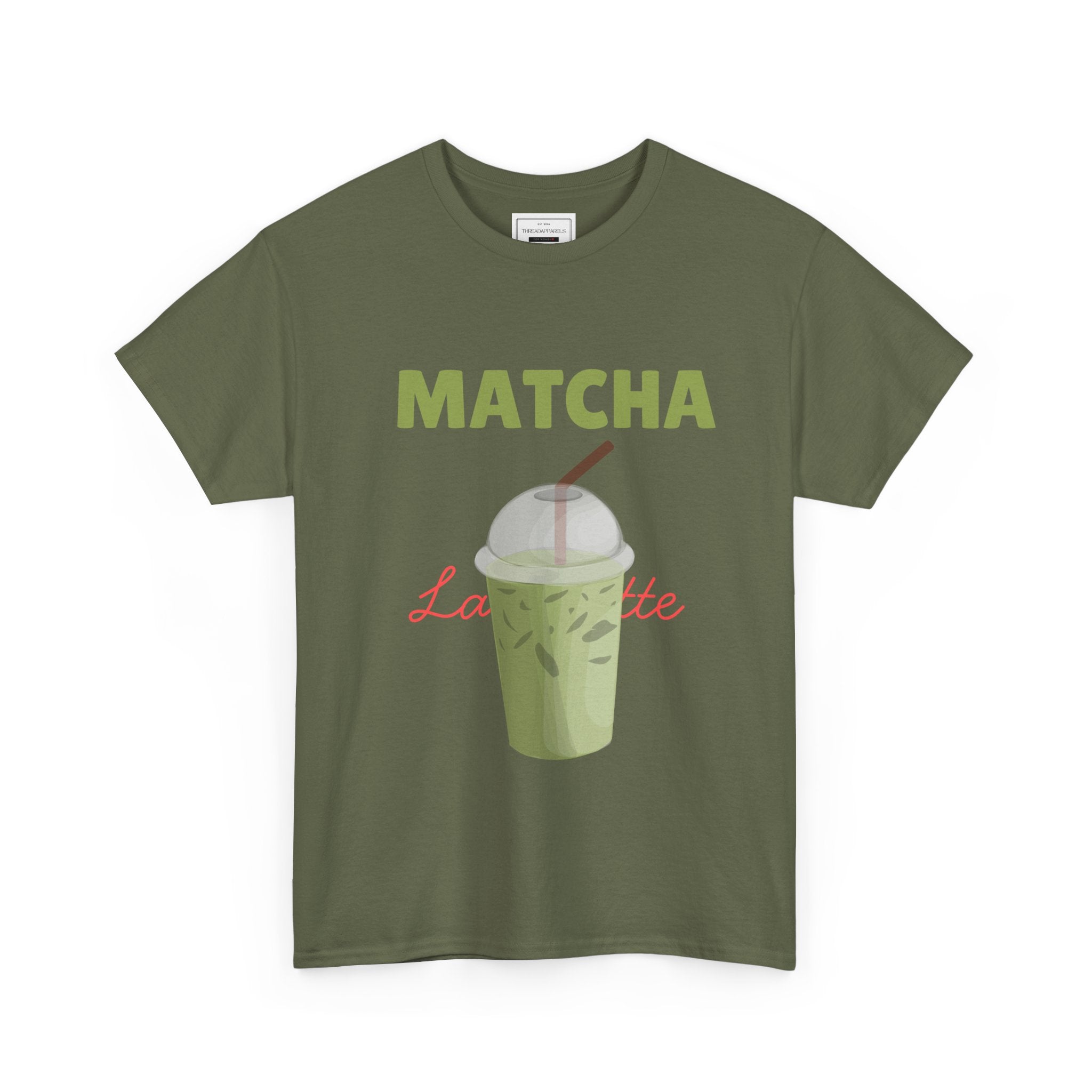 Matcha Latte T‑Shirt — Iced Matcha Graphic Tee