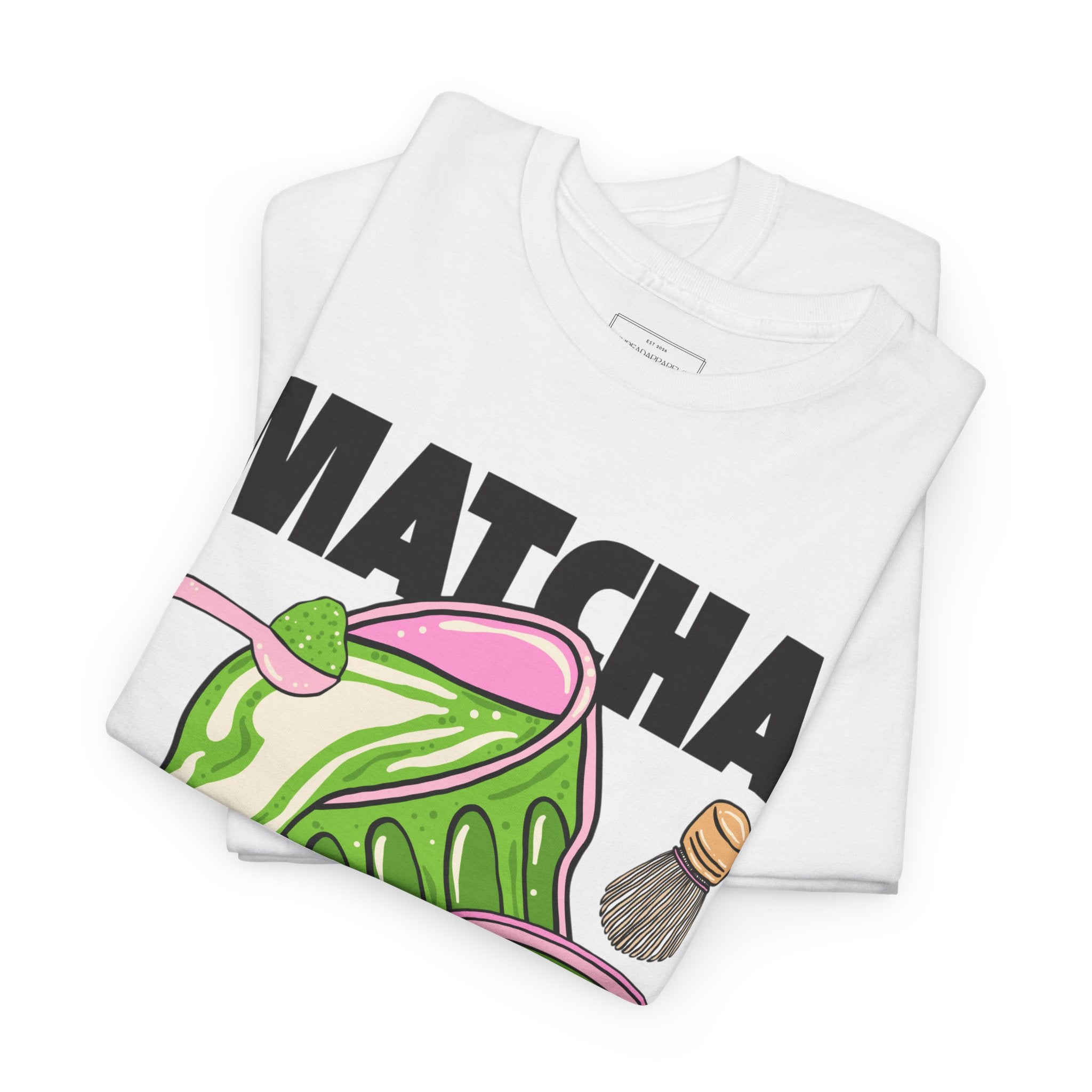 Matcha Lovers T-Shirt — Cute Matcha Tea Graphic Tee for Tea Enthusiasts